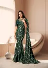 Amrita Vol 1 By Kashvi Dull Moss Printed Wholesale Leheriya Sarees In India
